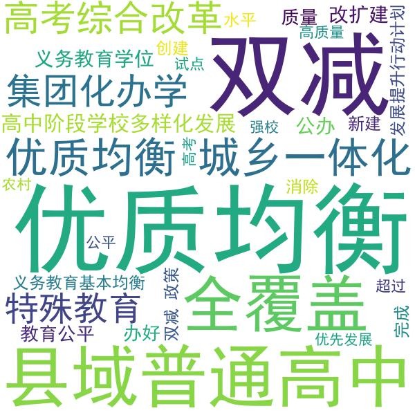 解锁地方政府工作报告中的教育密码