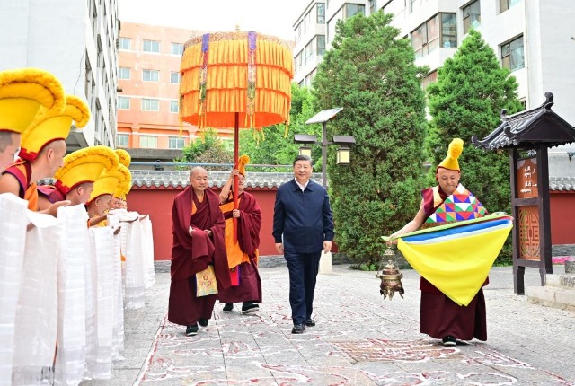 千年古寺见证民族团结进步历史