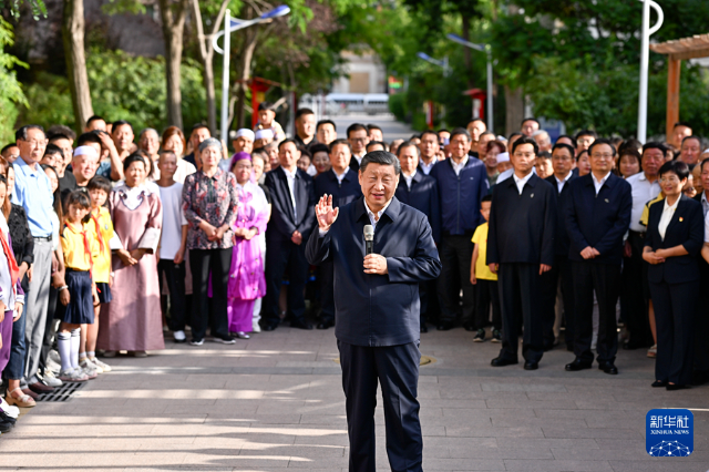 习近平在宁夏考察时强调 建设黄河流域生态保护和高质量发展先行区 在中国式现代化建设中谱写好宁夏篇章