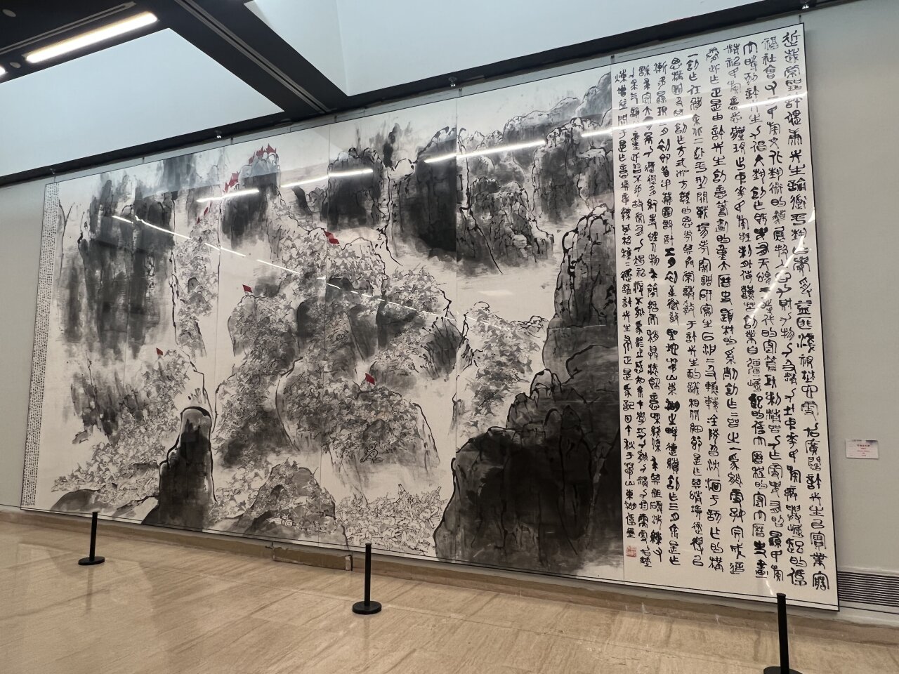 “传承与探索”，画家顾伟玺在中国美术馆举办个展