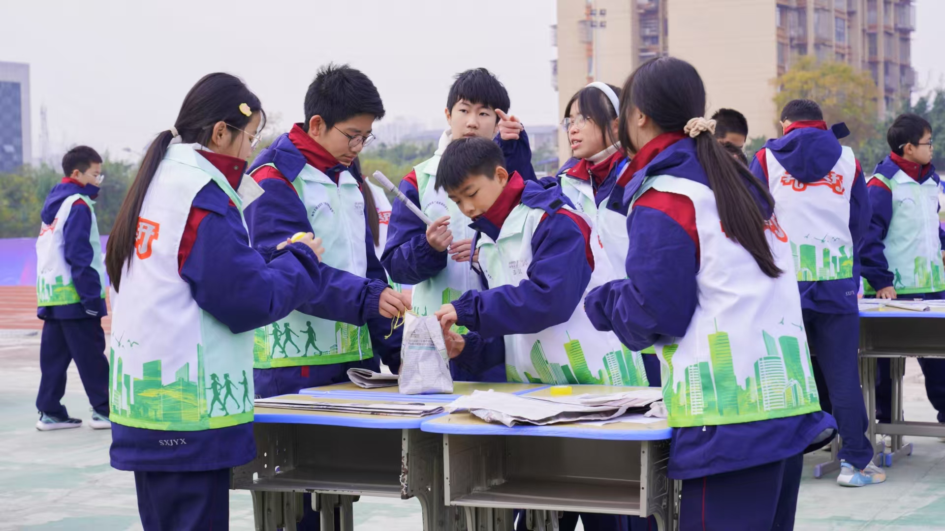 四川省资阳市第一届中小学科学节开幕