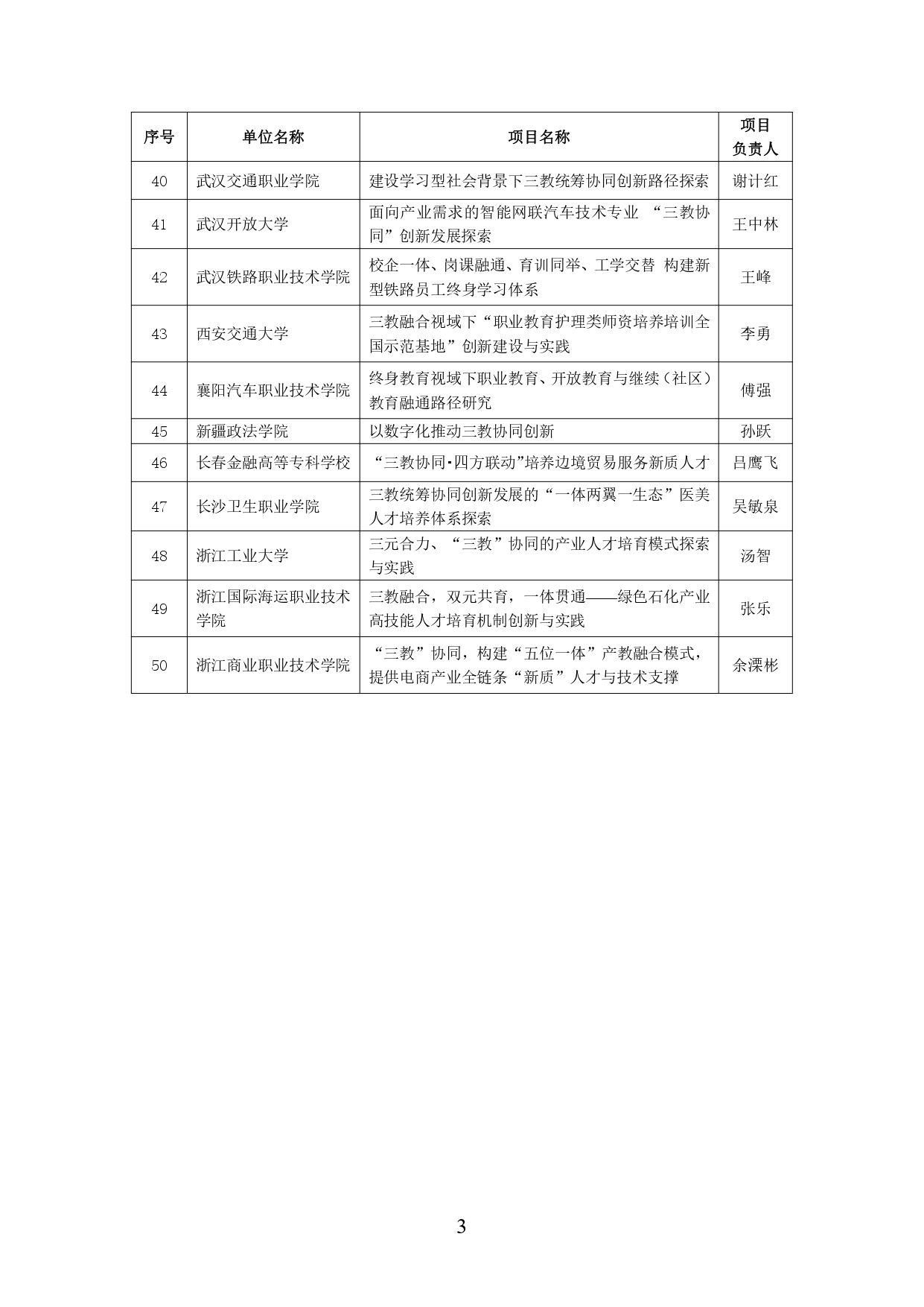 教育部公示2024年学习型社会建设重点任务(高等继续教育领域)培育建设名单